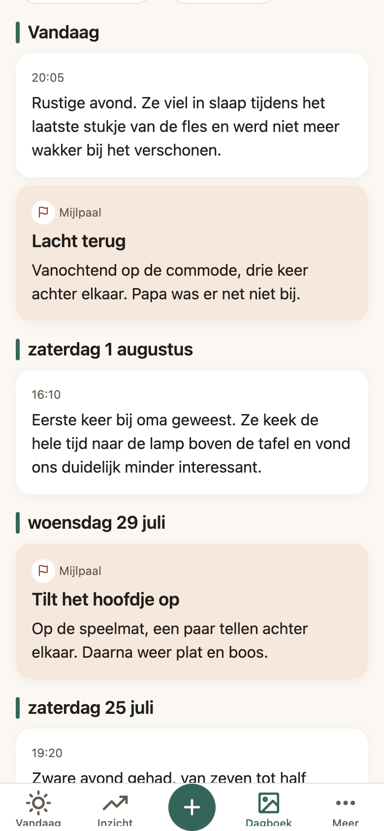Een dagboek van de eerste twee jaar